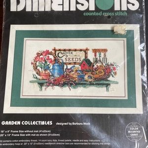 Dimensions Garden Collections Counted Cross Stitch